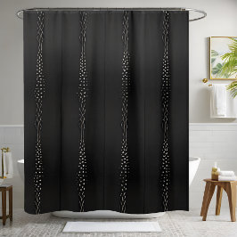 Cortina Para Box Cortina Chá Negra Clássica