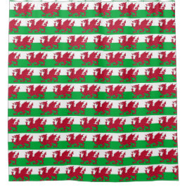 Cortina Para Box Cortina de chá com Bandeira do País de Gales, Rein