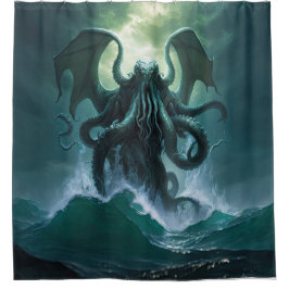 Cortina Para Box Cortina de Chá Cthulhu