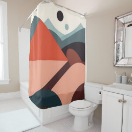 Cortina Para Box Cortina de Chá de Arte Moderna do Século médio - E