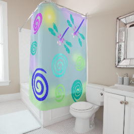 Cortina Para Box Cortina de Chá de Dragonfly Dream