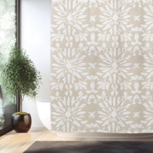 Cortina de Chá de Mandala Minimalista do Boho