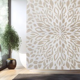 Cortina Para Box Cortina de Chá de Mandala Minimalista do Boho