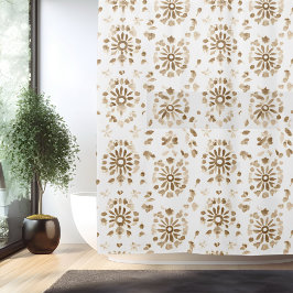 Cortina Para Box Cortina de Chá de Mandala Minimalista do Boho