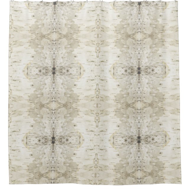 Cortina Para Box Cortina de chá do latido de vidoeiro (Frente)