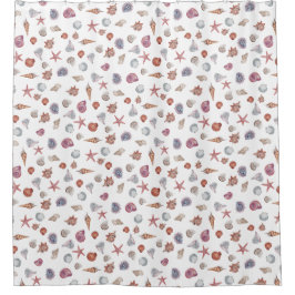 Cortina Para Box Cortina de Chá dos conchas