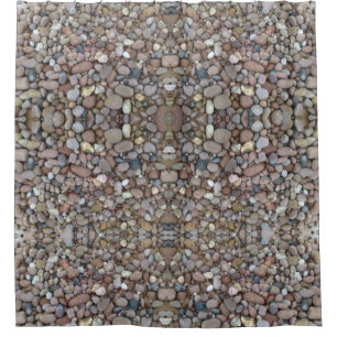 Cortina Para Box Cortina de chá dos seixos