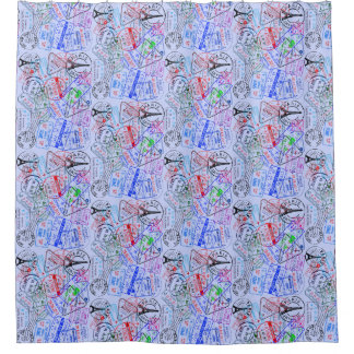 Cortina Para Box Cortina de Chá Europeu de Férias