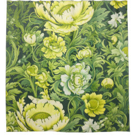 Cortina Para Box Cortina de Chá Floral Retroativa