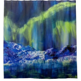 Cortina Para Box Cortina de Chá Glaciar do Alaska