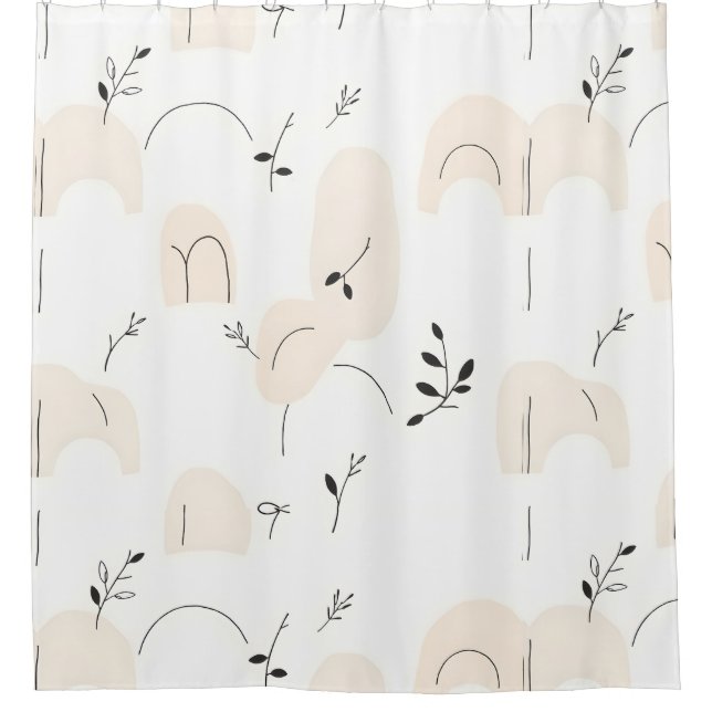 Cortina Para Box Cortina de Chá Mínima e Inteligente (Frente)