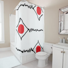 Cortina de Chá projetada por Abstrato moderno