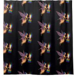 Cortina Para Box Cortina de Chuveiro de Fadas Marvel Casamento
