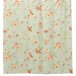 Cortina Para Box Cortina do Chá Cottagecore - Um Toque Whimsical