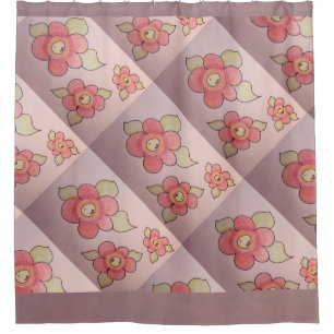 Cortina Para Box Cortina Floral Divertida