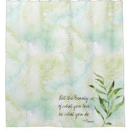 Cortina Para Box Cotação de Cores Aquáticas Deixa Rumi