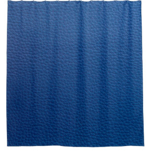 Cortina Para Box Couro azul artificial. Textura falsa em couro