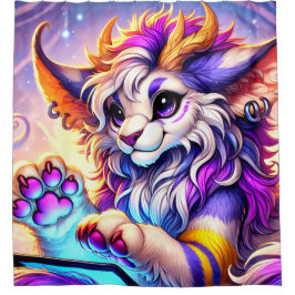 Cortina Para Box Criatura de fantasia