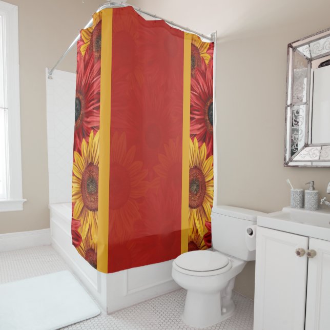 Cortina Para Box Crimson Dourado (In Situ)