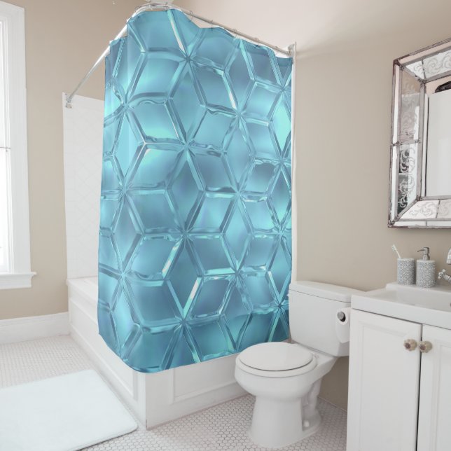 Cortina Para Box Crystal Diamantes (In Situ)