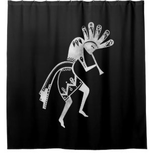 Cortina Para Box Cultura de americanos nativos - Dançando Kokopell