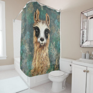 Cortina Para Box Curioso Baby Llama - Cute -