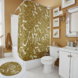 Cortina Para Box curta personalizada de chá de moscas-da-relva e li