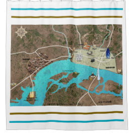 Cortina Para Box Curtina de Chás Viking & Roman London