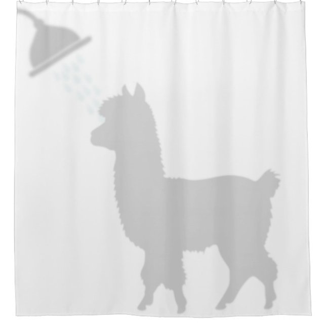 Cortina Para Box Cute Alpaca Shadow Silhouette Shadow Buddies (Frente)