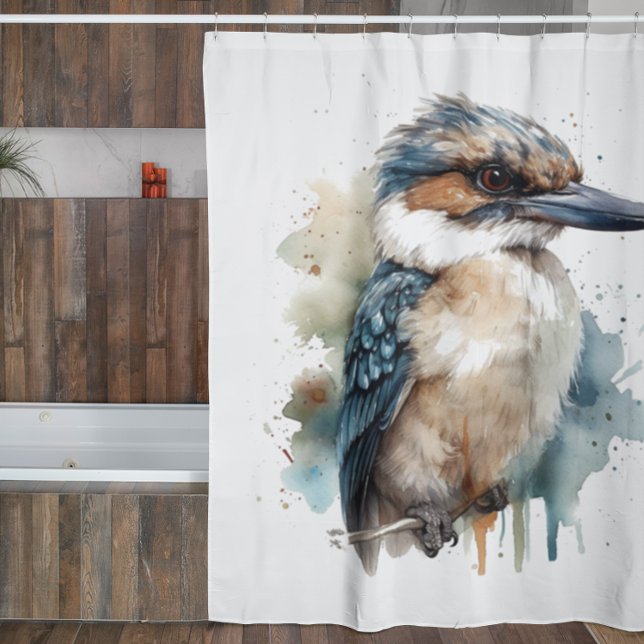 Cortina Para Box Cute Kookaburra em uma ramificação (Criador carregado)