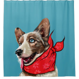 Cortina Para Box Cute Pembroke Welsh Corgi