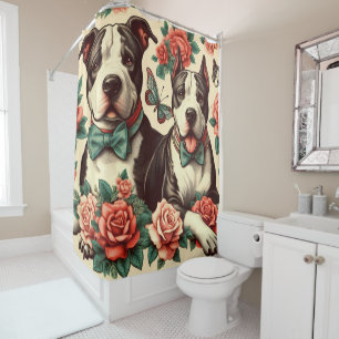 Cortina Para Box Cuz Vintage American Pit Bull Terrier