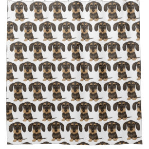 Cortina Para Box Dachshund  Cachorro Teckel Cute Patterado