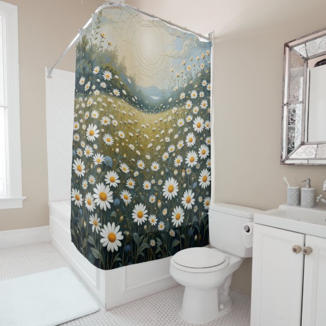 Cortina Para Box Daisy Meadow Sunrise (In Situ)