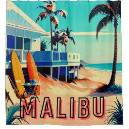 Cortina Para Box decor de casa na praia de Los Angeles california