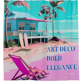 Cortina Para Box decor de casa na praia de Los Angeles california