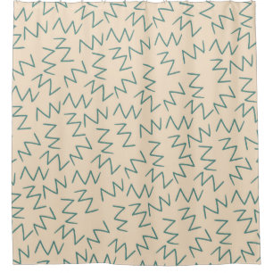 Cortina Para Box Decoração do Banheiro Moderno e Elegante de Beige
