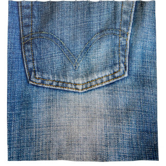 Cortina Para Box Denim azul