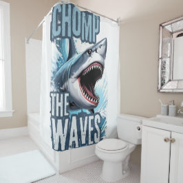 Cortina Para Box Design de Grafite de dentes de tubarão-Marinho e c