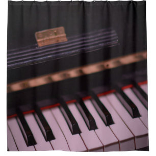 Cortina Para Box Design de Piano Incrível