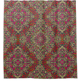 Cortina Para Box Design de Rug Oriental Tradicional