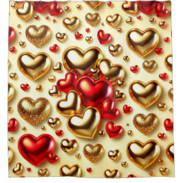 Cortina Para Box Design do coração