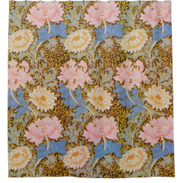 Cortina Para Box Design Floral Ousado William Morris