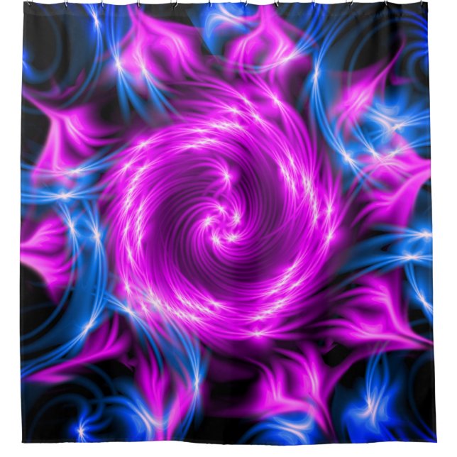 Cortina Para Box Design rosa (Frente)