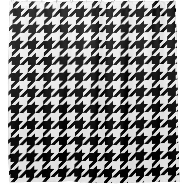 Cortina Para Box Design tradicional japonês - CHIDORI - preto e bra (Frente)