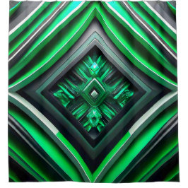 Cortina Para Box Design verde