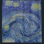 Cortina Para Box Detalhe da "Noite Estrelada" fechado por Van Gogh<br><div class="desc">Este design apresenta uma reprodução inalterada e sem edição,  de alta resolução,  da famosa pintura "Noite Estrelada" de Van Gogh.</div>