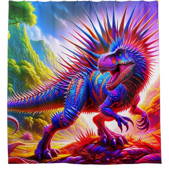 Cortina Para Box Dinossauro (Frente)