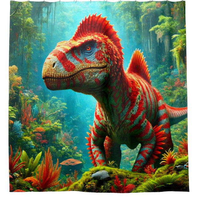 Cortina Para Box Dinossauro (Frente)