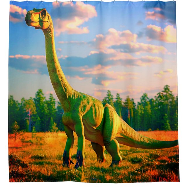 Cortina Para Box Dinossauro (Frente)